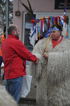 Kurenti iz Ptuja v Škocjanu 8